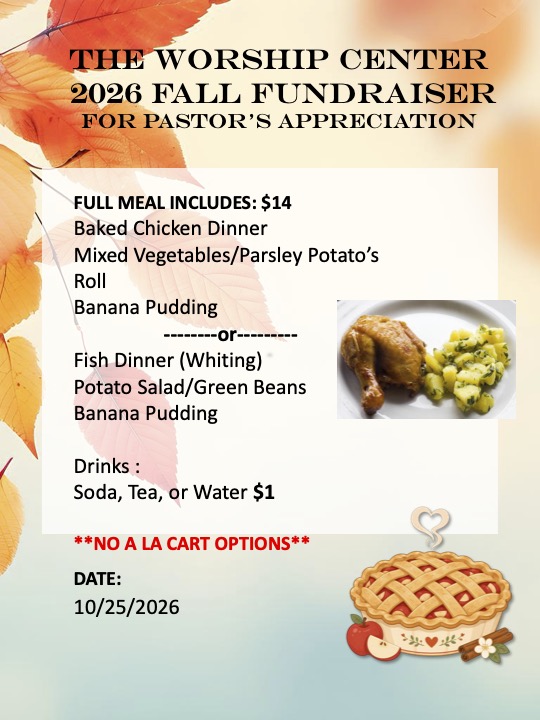 fall fundraiser 2026