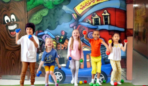 Kids love the energy, colors and friendships in KidsTown!