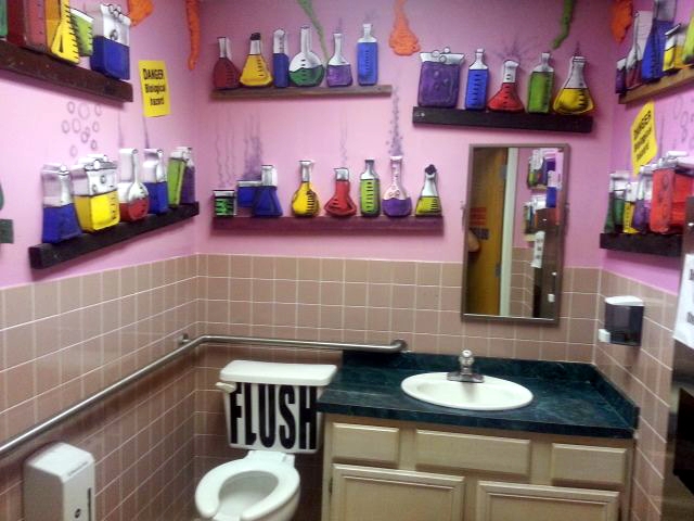 The Famed Scientific Lavatory of Kids Town!